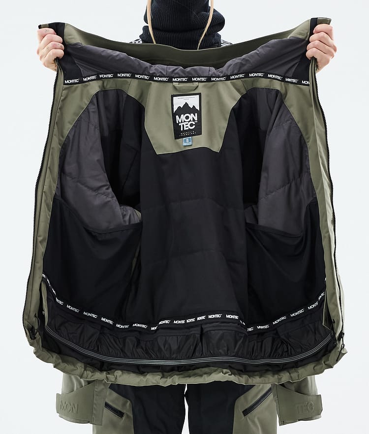 Montec Oracle W Snowboardjacka Dam Greenish, Bild 10 av 10