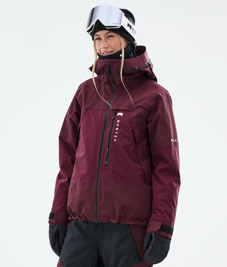 Montec Oracle W Snowboardjacka Dam Burgundy, Bild 1 av 10