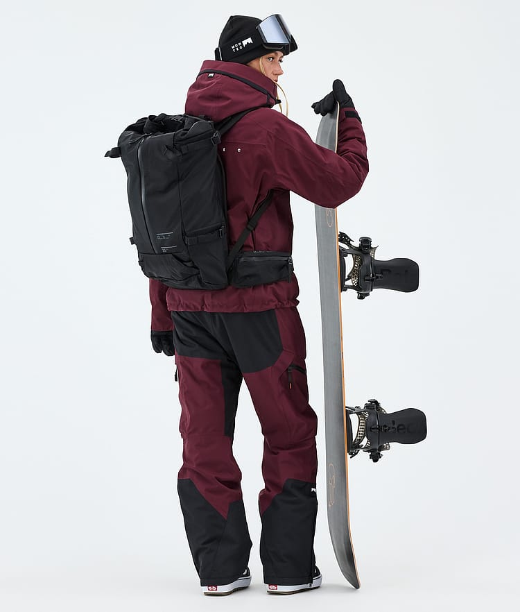 Montec Oracle W Snowboardjacka Dam Burgundy, Image 3 of 9
