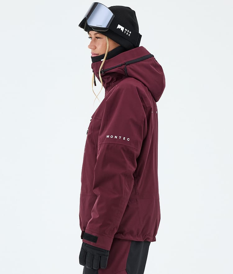 Montec Oracle W Snowboardjacka Dam Burgundy, Image 5 of 9