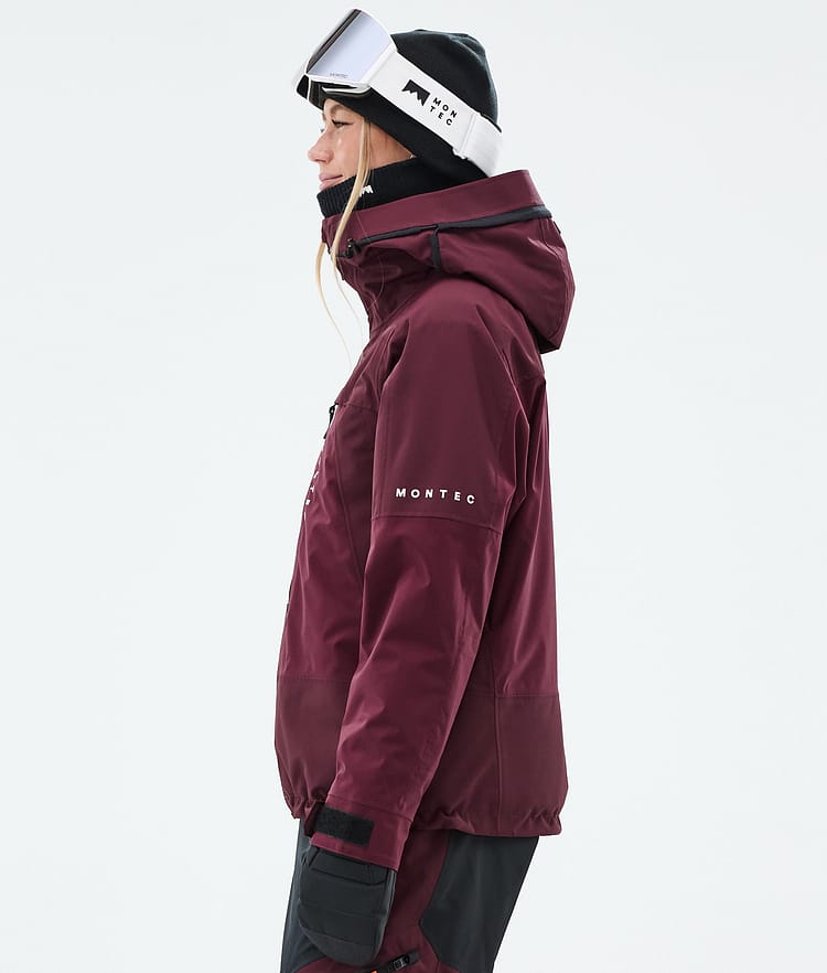 Montec Oracle W Snowboardjacka Dam Burgundy, Bild 6 av 10