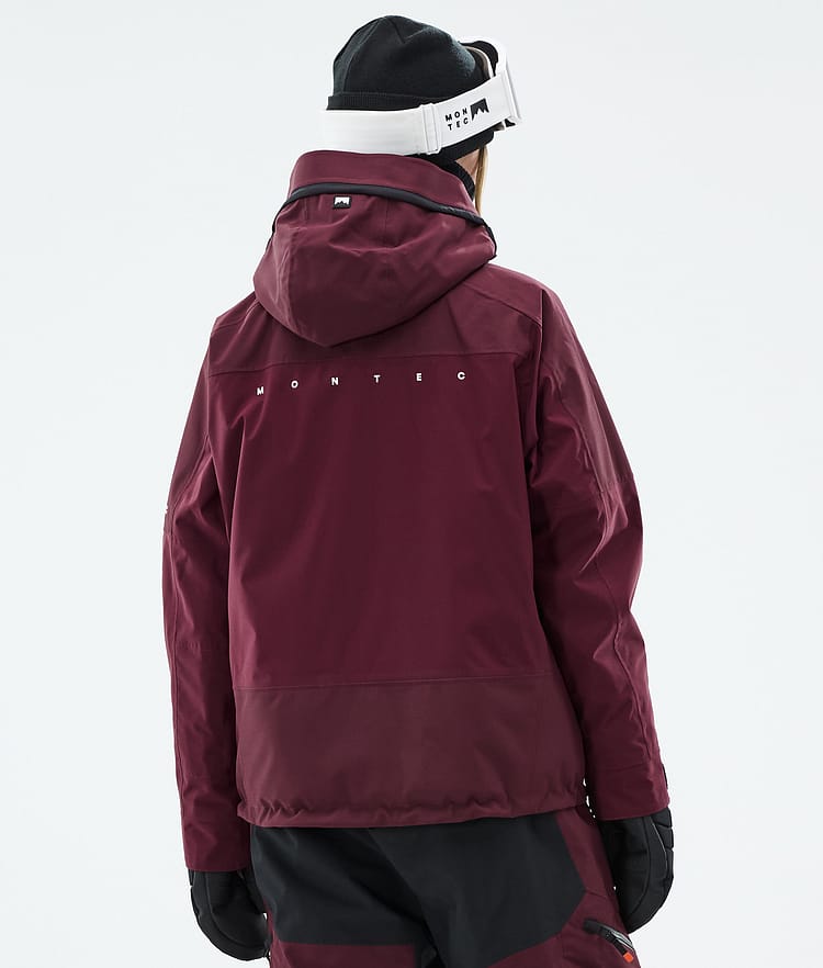Montec Oracle W Snowboardjacka Dam Burgundy, Bild 7 av 10