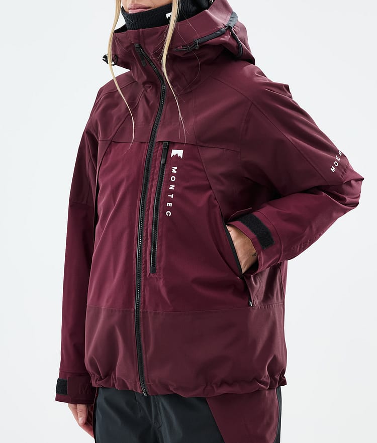 Montec Oracle W Snowboardjacka Dam Burgundy, Bild 8 av 10