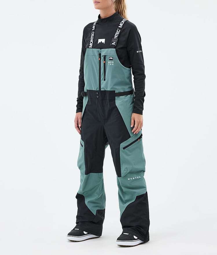 Montec Dozer W Snowboardbyxa Dam Atlantic/Black, Bild 1 av 6