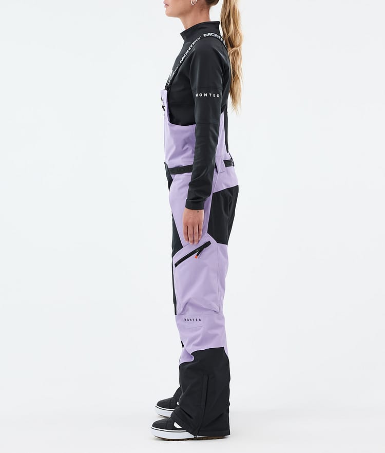 Montec Dozer W Snowboardbyxa Dam Faded Violet/Black, Bild 2 av 6