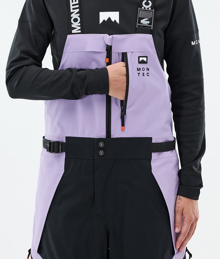 Montec Dozer W Snowboardbyxa Dam Faded Violet/Black, Bild 5 av 6