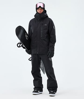 Dope Blizzard Full Zip Snowboardoutfit Black