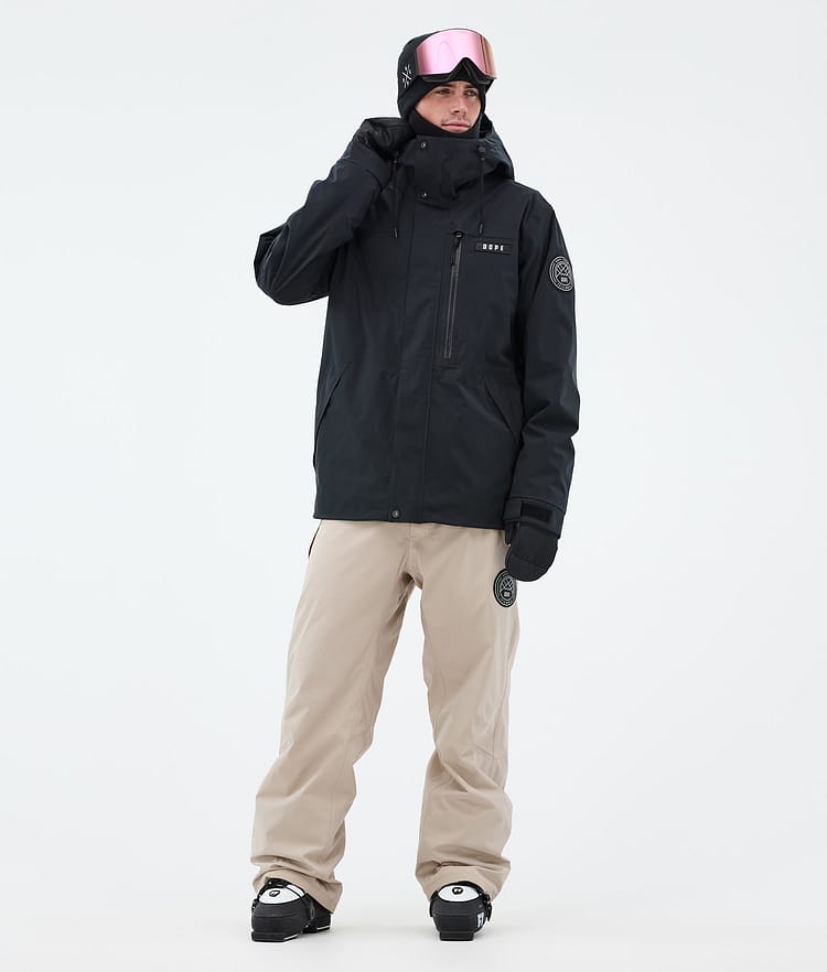 Dope Blizzard Full Zip Skidjacka Herr Black, Bild 2 av 9