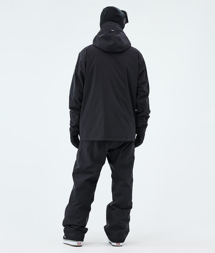 Dope Blizzard Full Zip Snowboardjacka Herr Black, Image 3 of 9