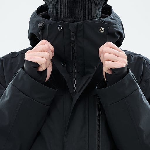 Främre dragkedja med dubbla flikar Huvudproduktbild,