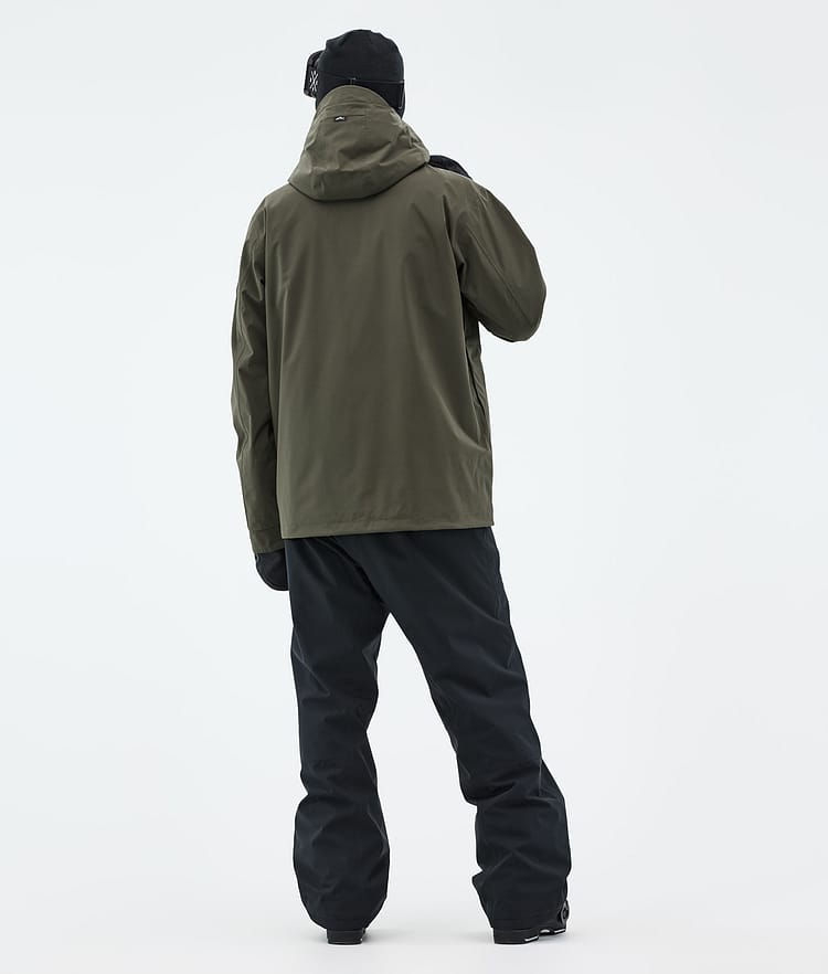 Dope Blizzard Full Zip Skidjacka Herr Olive Green, Bild 4 av 9