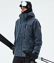 Dope Blizzard Full Zip Skidjacka Herr Metal Blue