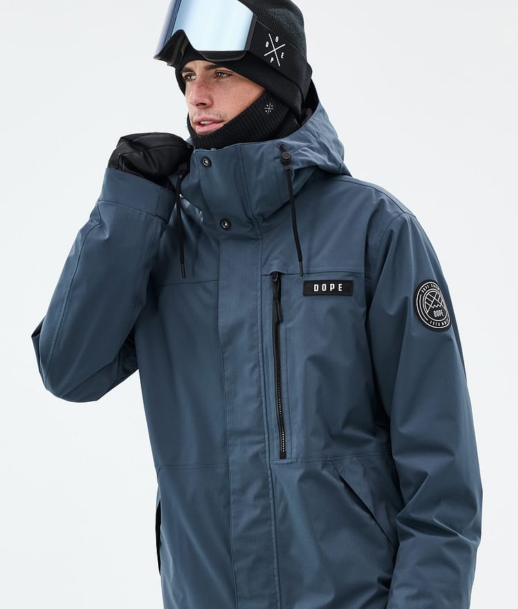 Dope Blizzard Full Zip Skidjacka Herr Metal Blue, Bild 2 av 10