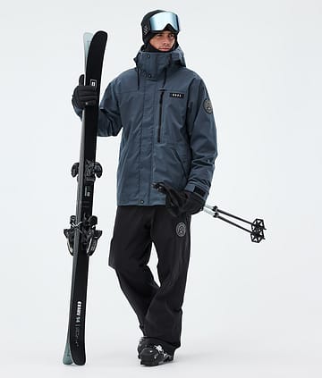 Dope Blizzard Full Zip Skidoutfit Metal Blue/Black