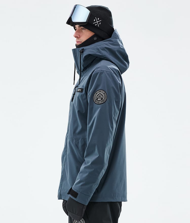 Dope Blizzard Full Zip Snowboardjacka Herr Metal Blue, Bild 6 av 10
