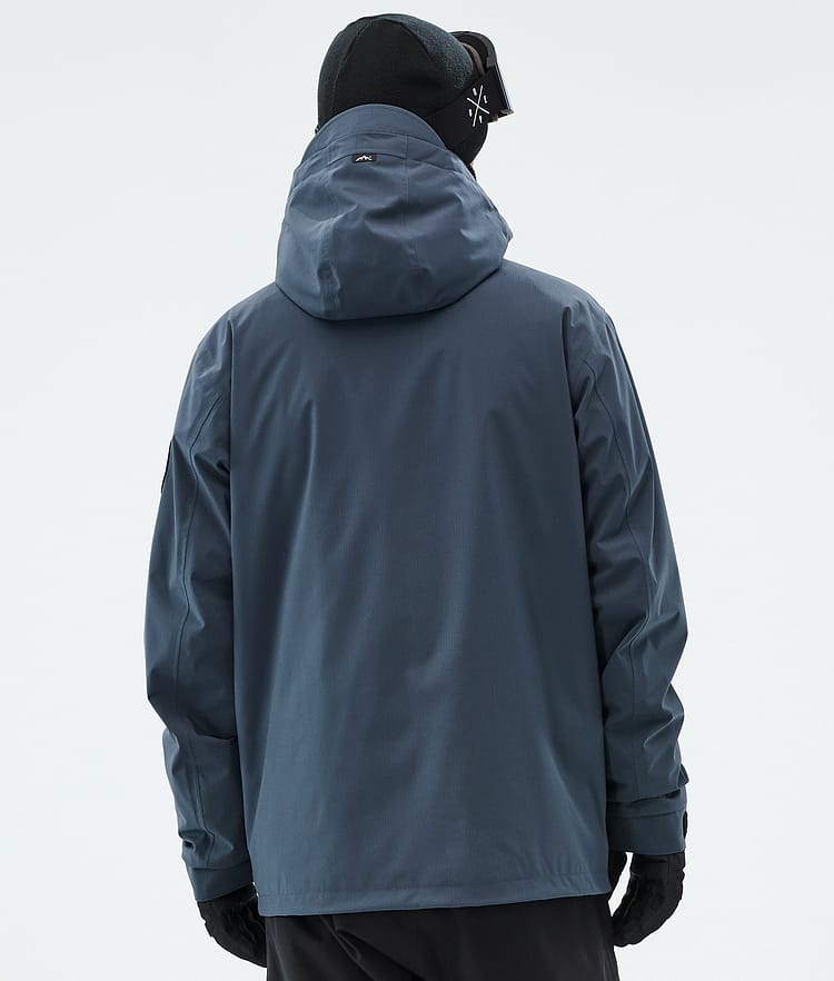 Dope Blizzard Full Zip Snowboardjacka Herr Metal Blue, Image 6 of 9