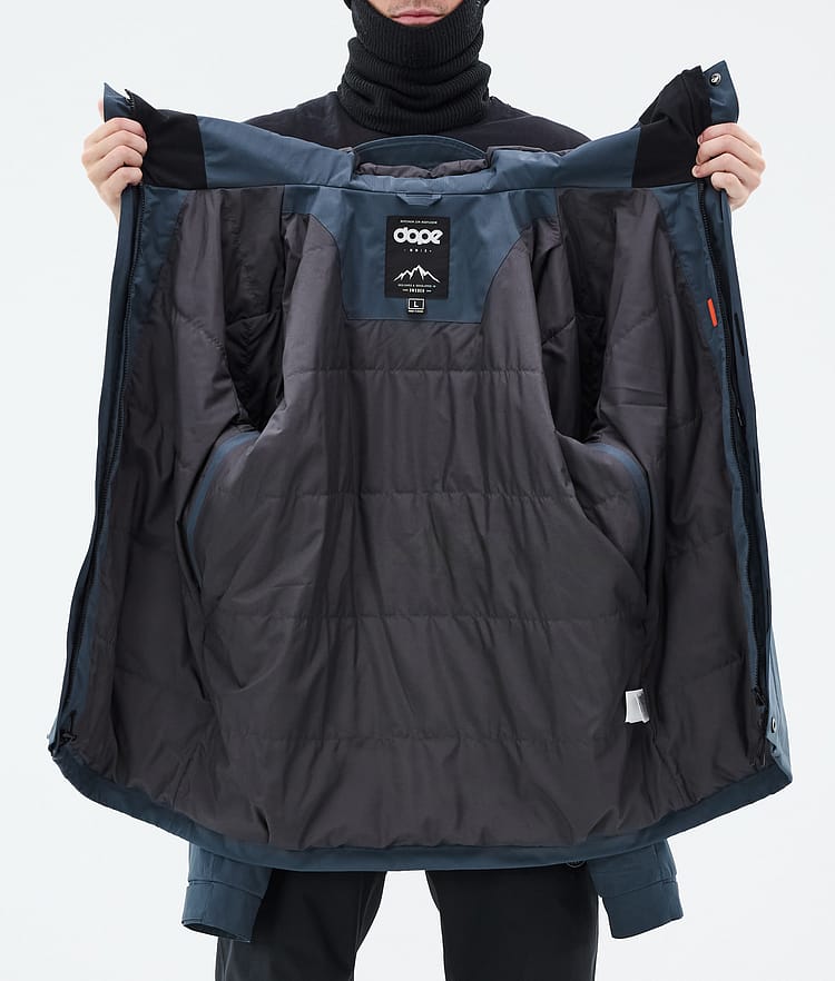 Dope Blizzard Full Zip Skidjacka Herr Metal Blue, Bild 10 av 10