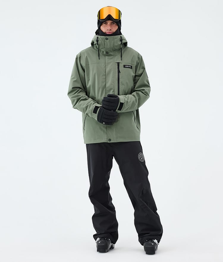Dope Blizzard Full Zip Skidjacka Herr Moss Green, Image 2 of 9