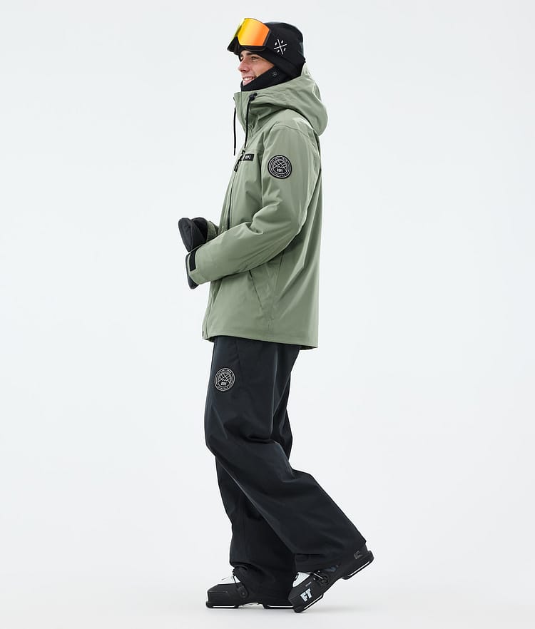 Dope Blizzard Full Zip Skidjacka Herr Moss Green, Bild 3 av 9