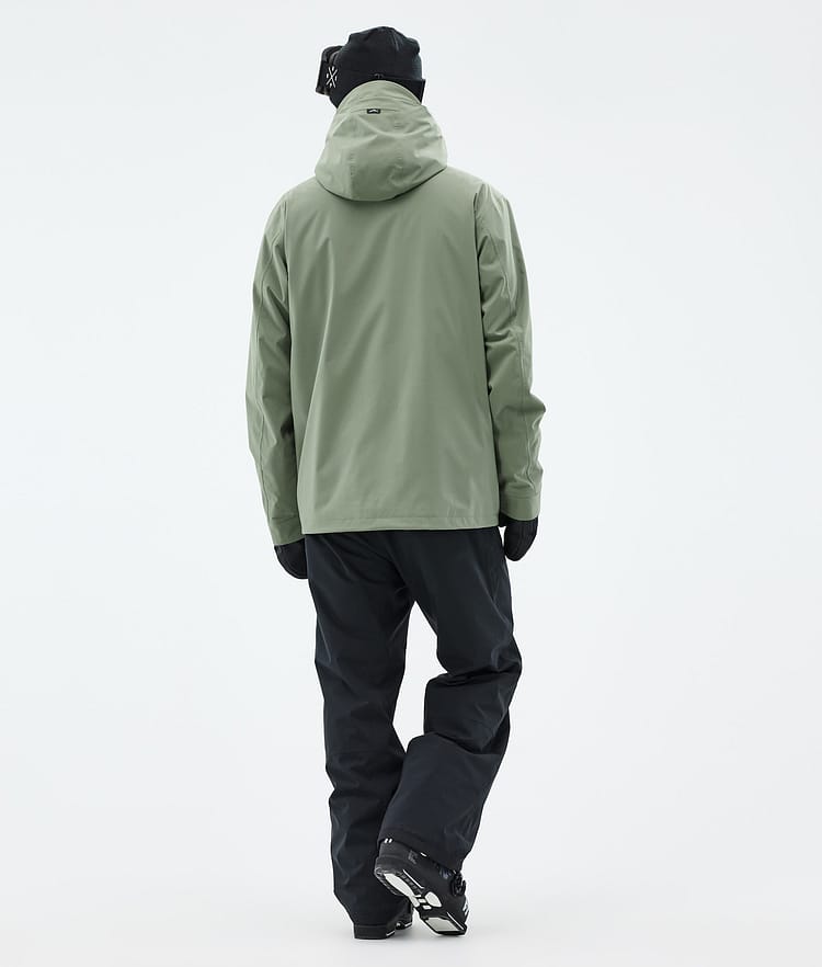 Dope Blizzard Full Zip Skidjacka Herr Moss Green, Bild 4 av 9