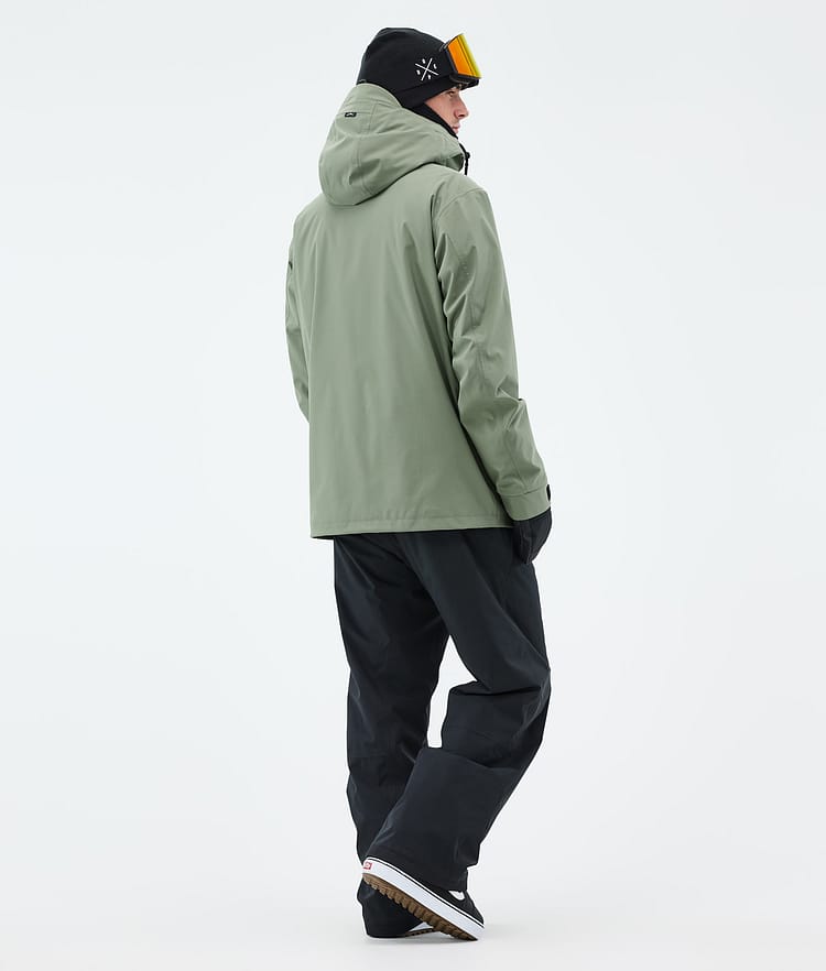 Dope Blizzard Full Zip Snowboardjacka Herr Moss Green, Bild 4 av 9