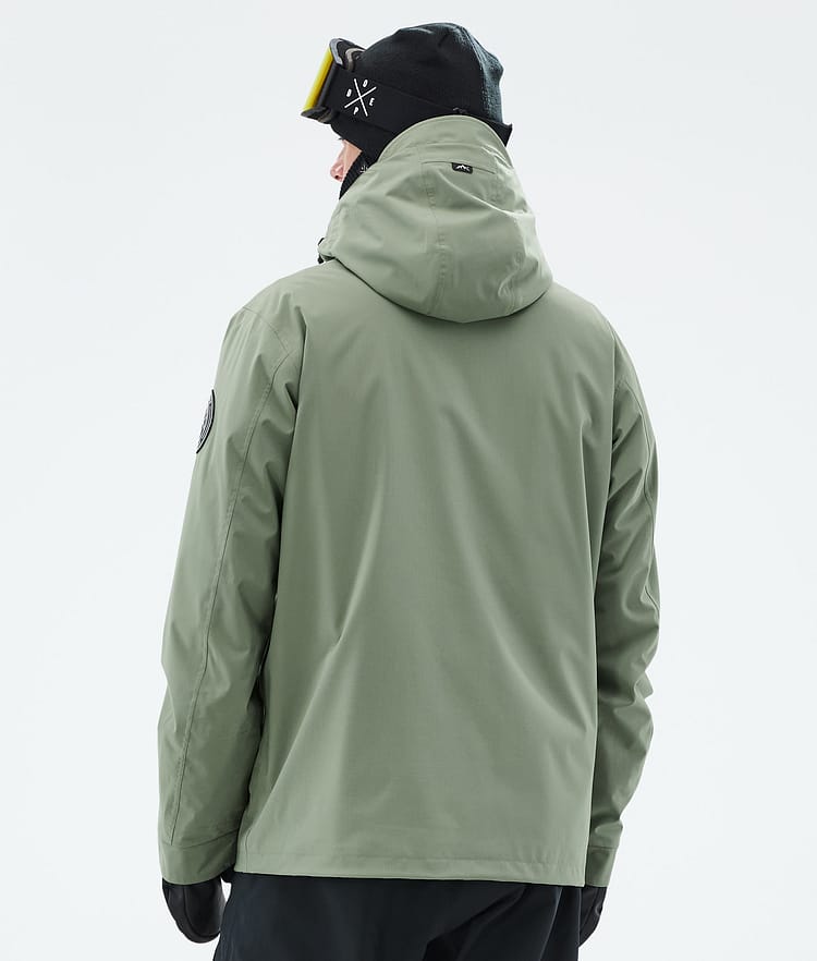 Dope Blizzard Full Zip Snowboardjacka Herr Moss Green, Bild 6 av 9