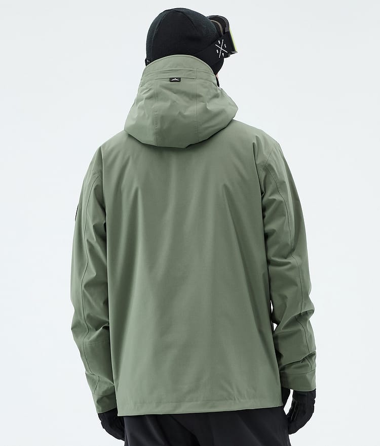 Dope Blizzard Full Zip Skidjacka Herr Moss Green, Image 6 of 9