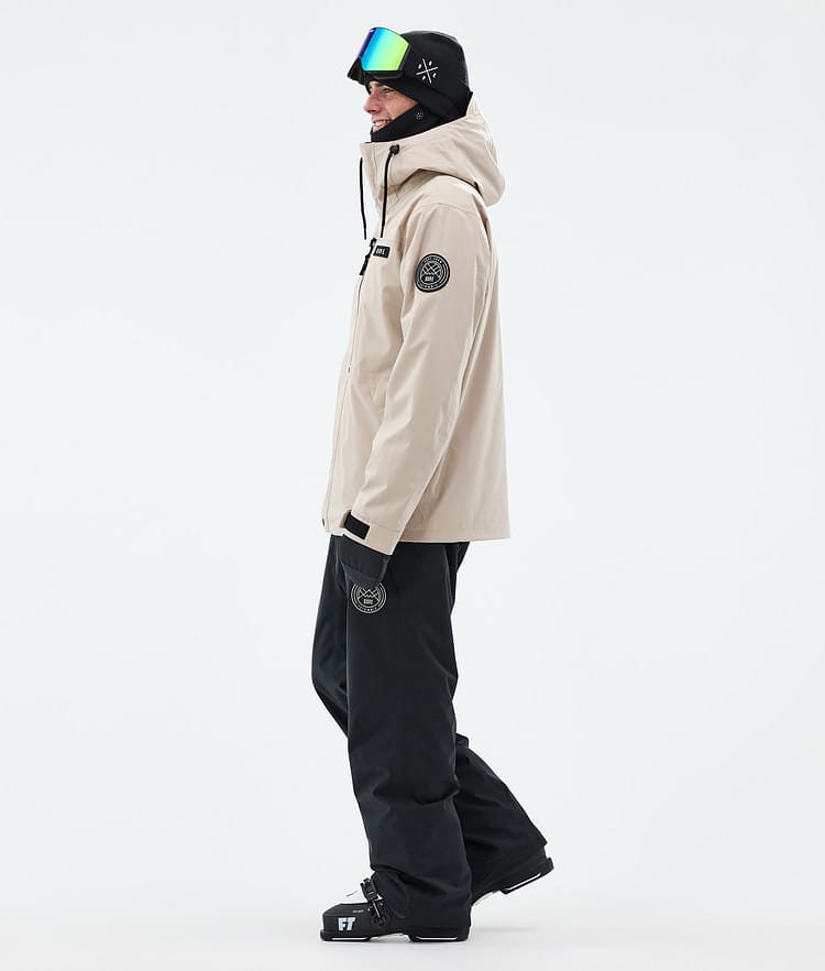 Dope Blizzard Full Zip Skidjacka Herr Sand, Bild 3 av 9