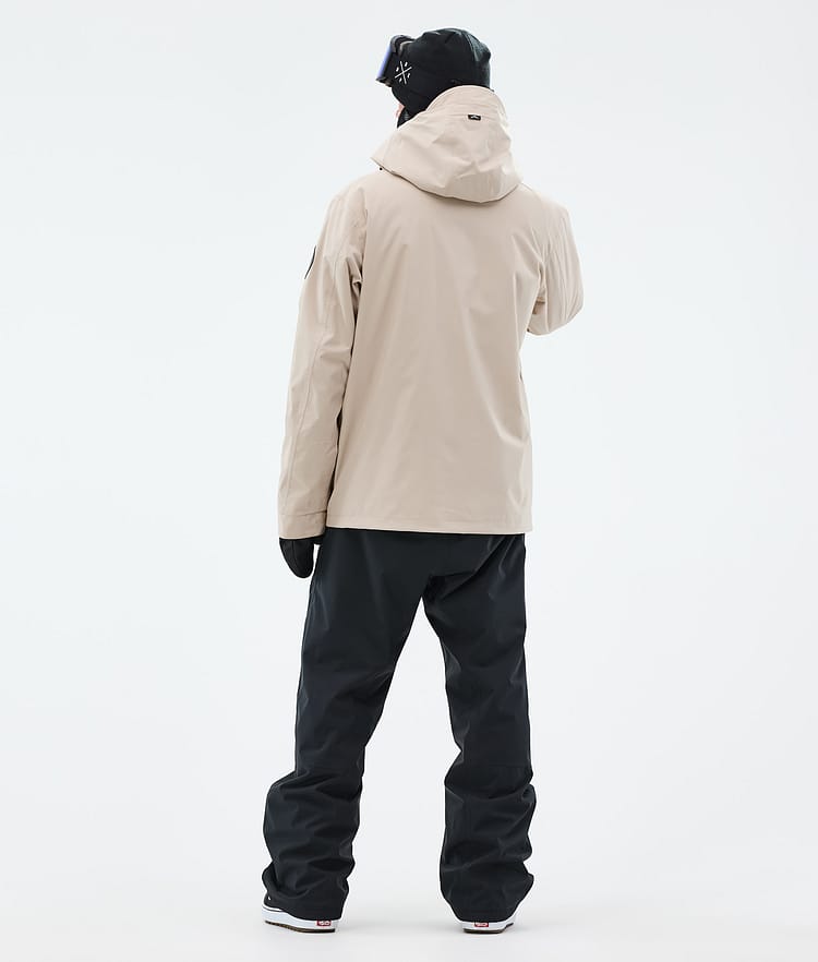 Dope Blizzard Full Zip Snowboardjacka Herr Sand, Bild 4 av 9