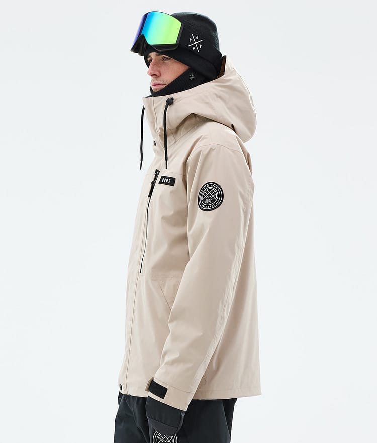 Dope Blizzard Full Zip Skidjacka Herr Sand, Bild 5 av 9