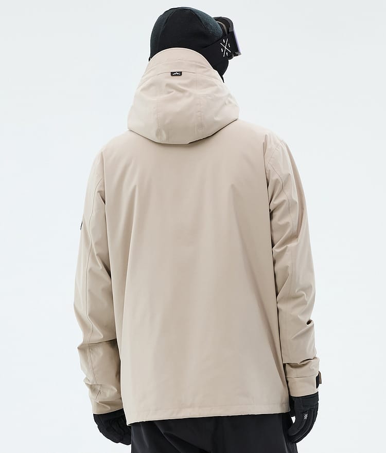 Dope Blizzard Full Zip Snowboardjacka Herr Sand, Image 6 of 9