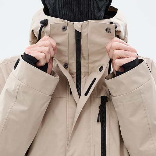 Främre dragkedja med dubbla flikar Huvudproduktbild,