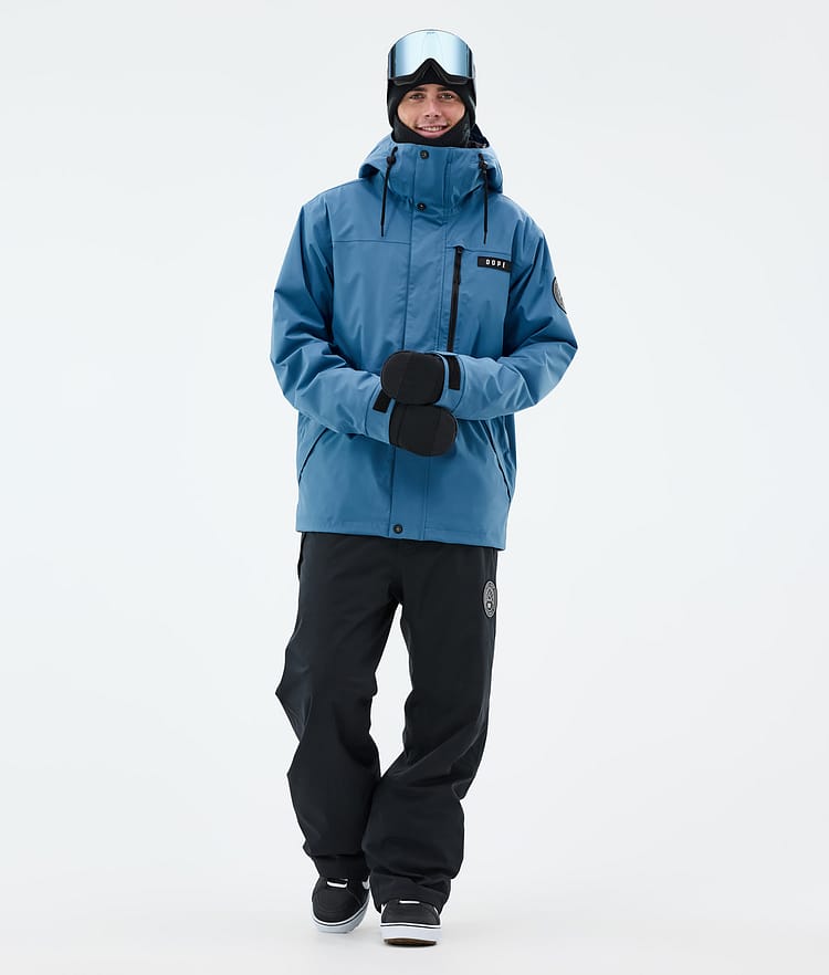 Dope Blizzard Full Zip Snowboardjacka Herr Blue Steel, Bild 2 av 9