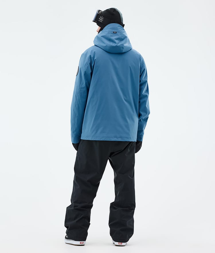 Dope Blizzard Full Zip Snowboardjacka Herr Blue Steel, Bild 4 av 9