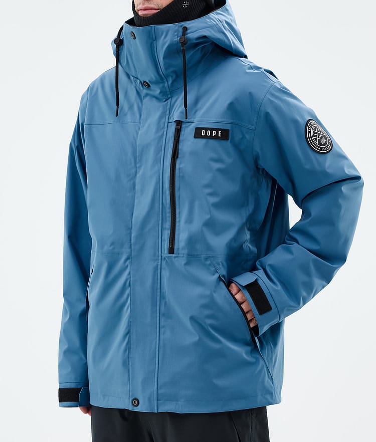 Dope Blizzard Full Zip Skidjacka Herr Blue Steel, Bild 7 av 9
