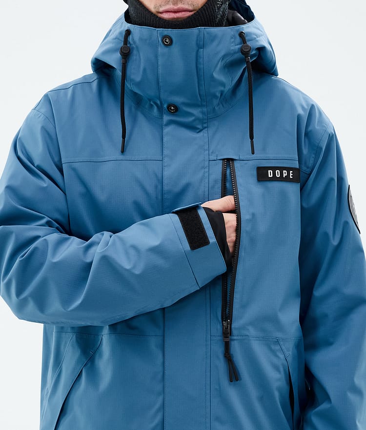 Dope Blizzard Full Zip Skidjacka Herr Blue Steel, Bild 8 av 9