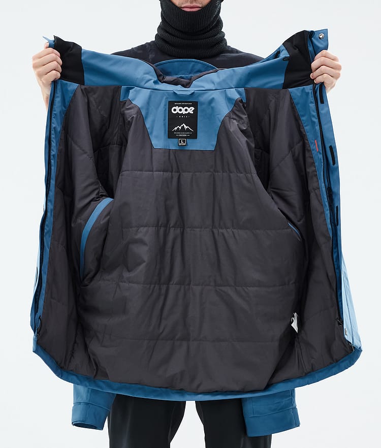 Dope Blizzard Full Zip Skidjacka Herr Blue Steel, Bild 9 av 9