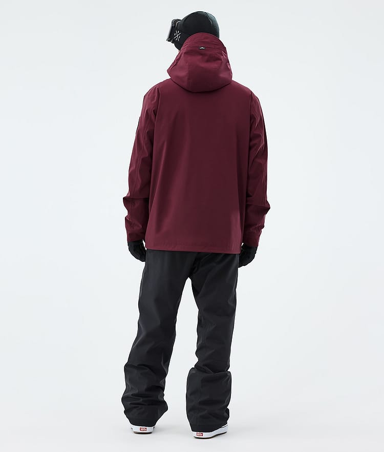 Dope Blizzard Full Zip Snowboardjacka Herr Burgundy, Image 3 of 9