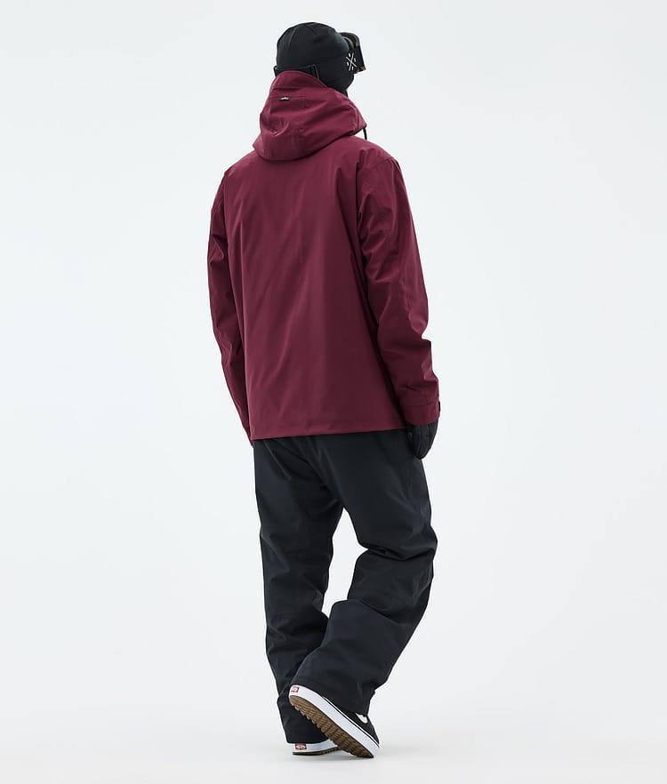 Dope Blizzard Full Zip Snowboardjacka Herr Burgundy, Bild 5 av 10