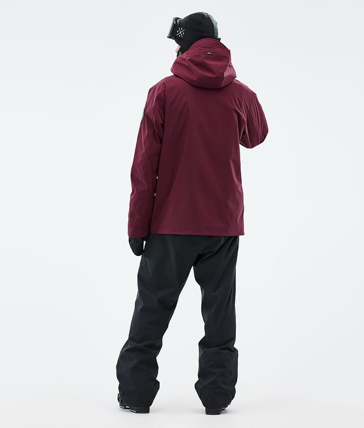 Dope Blizzard Full Zip Skidjacka Herr Burgundy, Bild 5 av 10