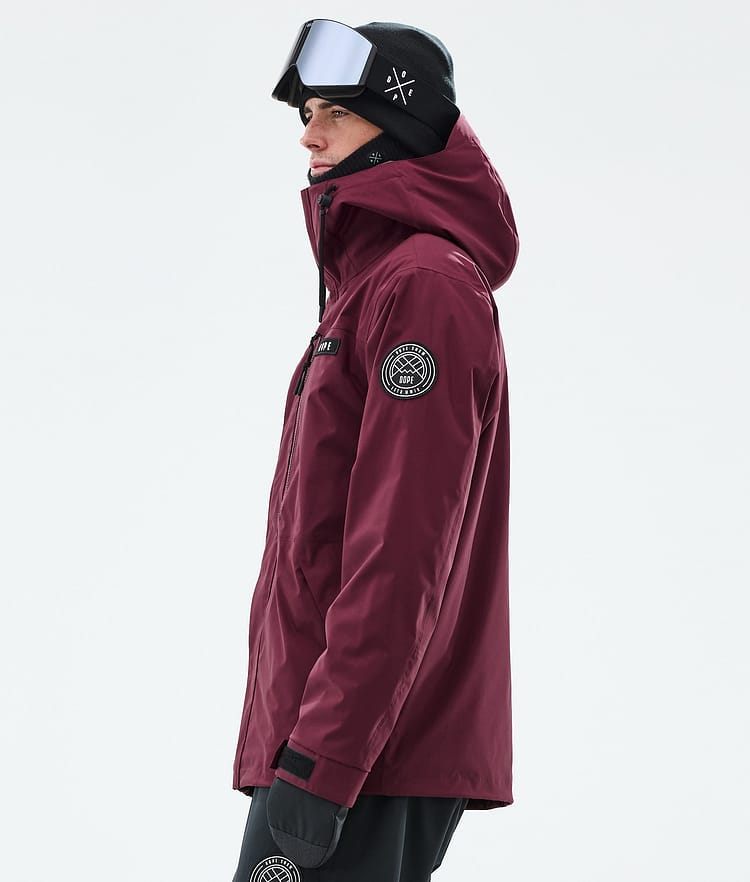 Dope Blizzard Full Zip Skidjacka Herr Burgundy, Bild 6 av 10