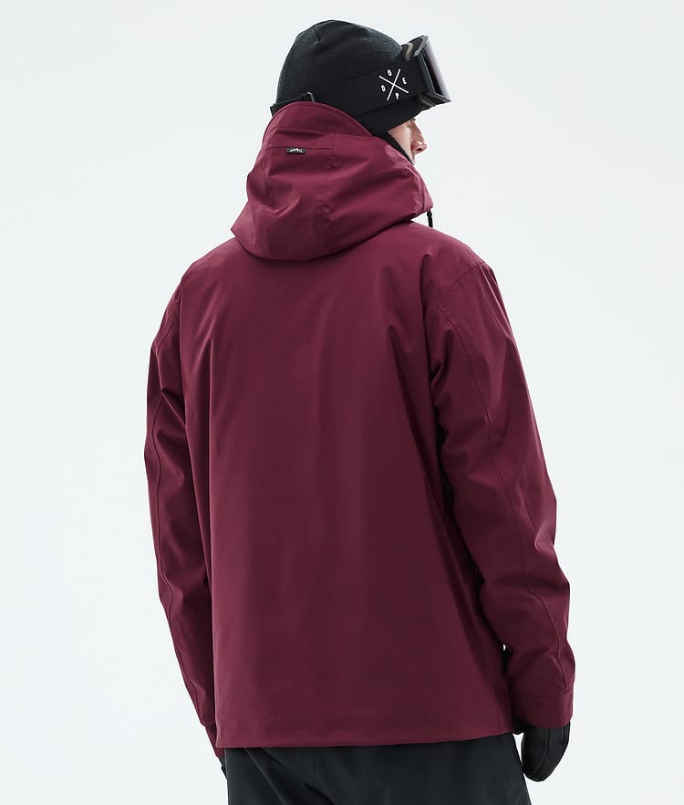 Dope Blizzard Full Zip Skidjacka Herr Burgundy, Bild 7 av 10