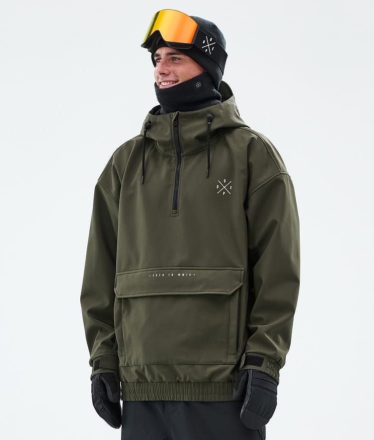 Dope Cyclone Snowboardjacka Herr Olive Green, Bild 1 av 8
