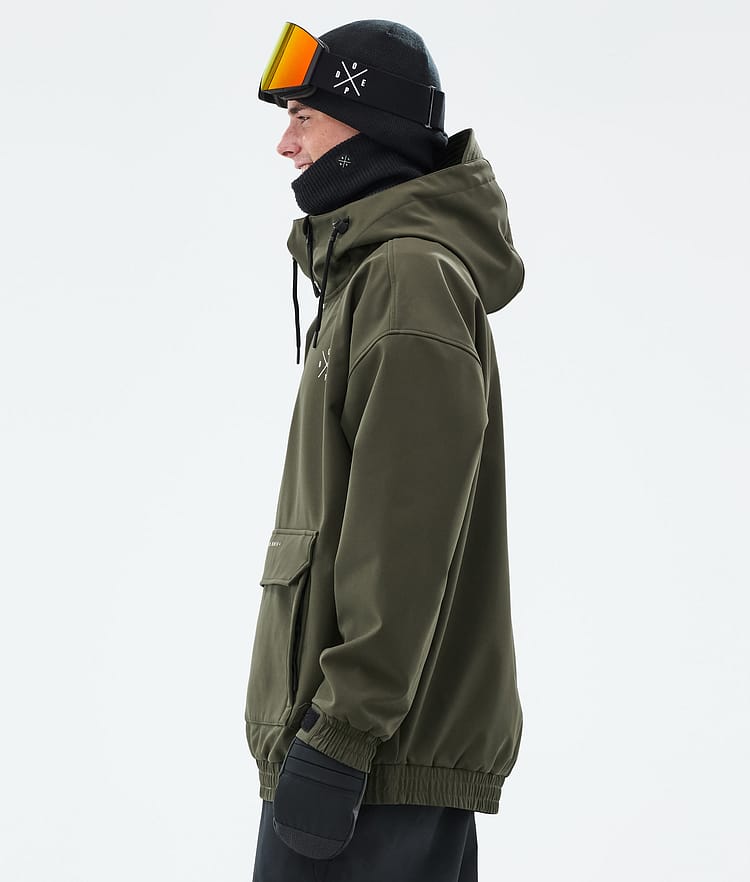 Dope Cyclone Snowboardjacka Herr Olive Green, Bild 5 av 8