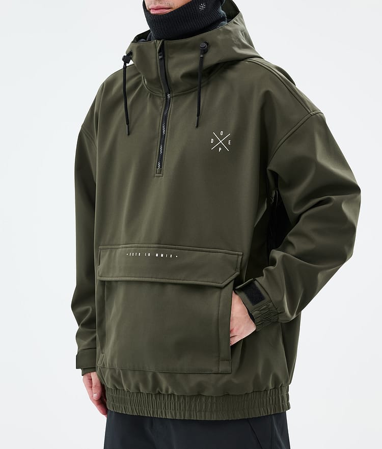 Dope Cyclone Snowboardjacka Herr Olive Green, Bild 7 av 8