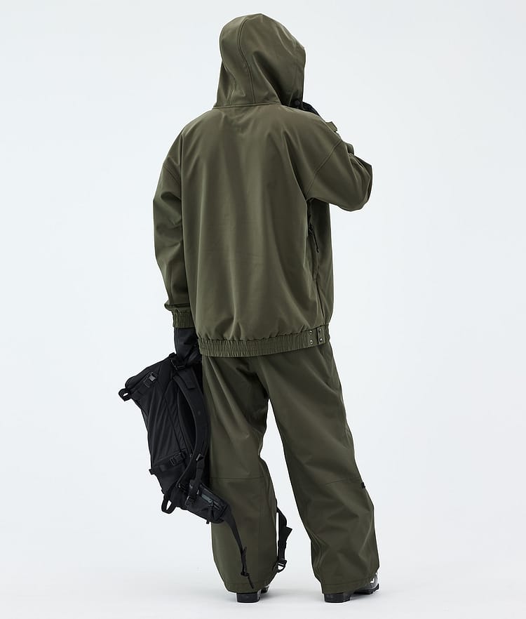 Dope Cyclone Skidoutfit Herr Olive Green, Image 2 of 2