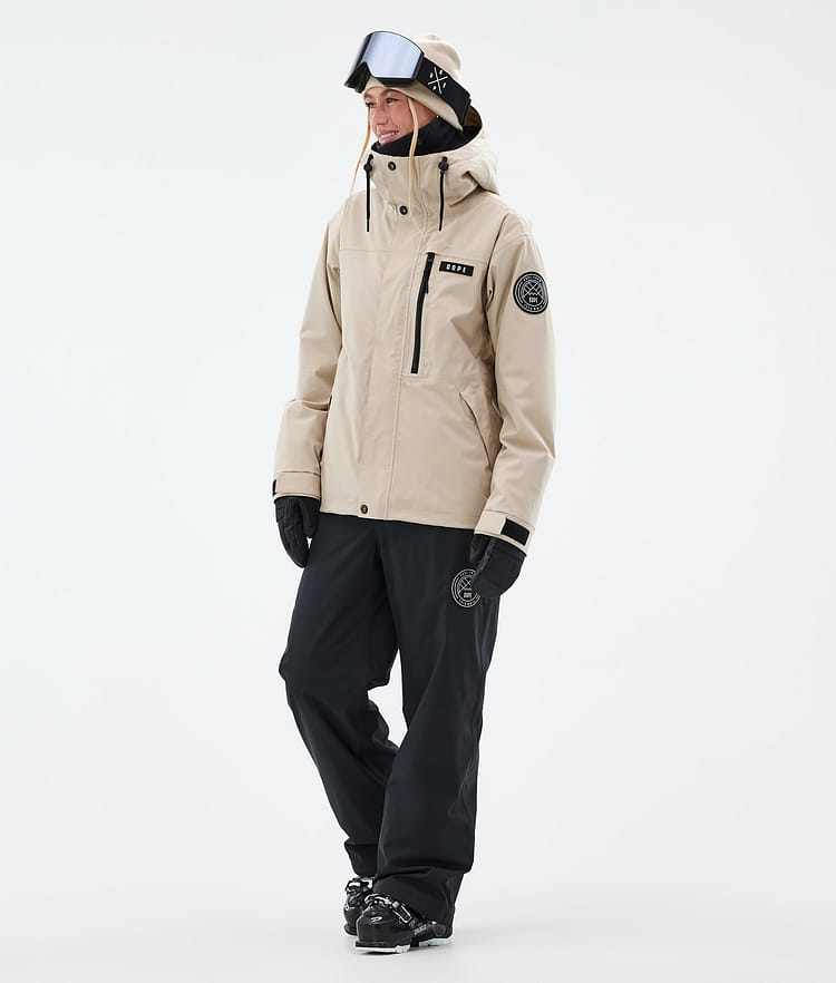 Dope Blizzard W Full Zip Skidjacka Dam Sand, Bild 2 av 9