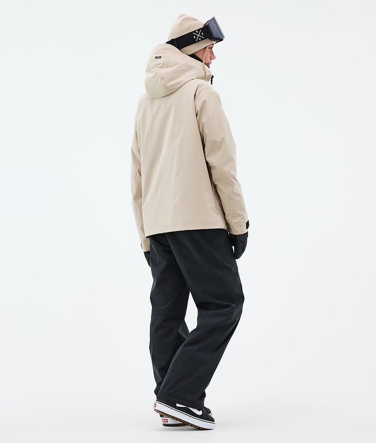 Dope Blizzard W Full Zip Snowboardjacka Dam Sand, Bild 4 av 9