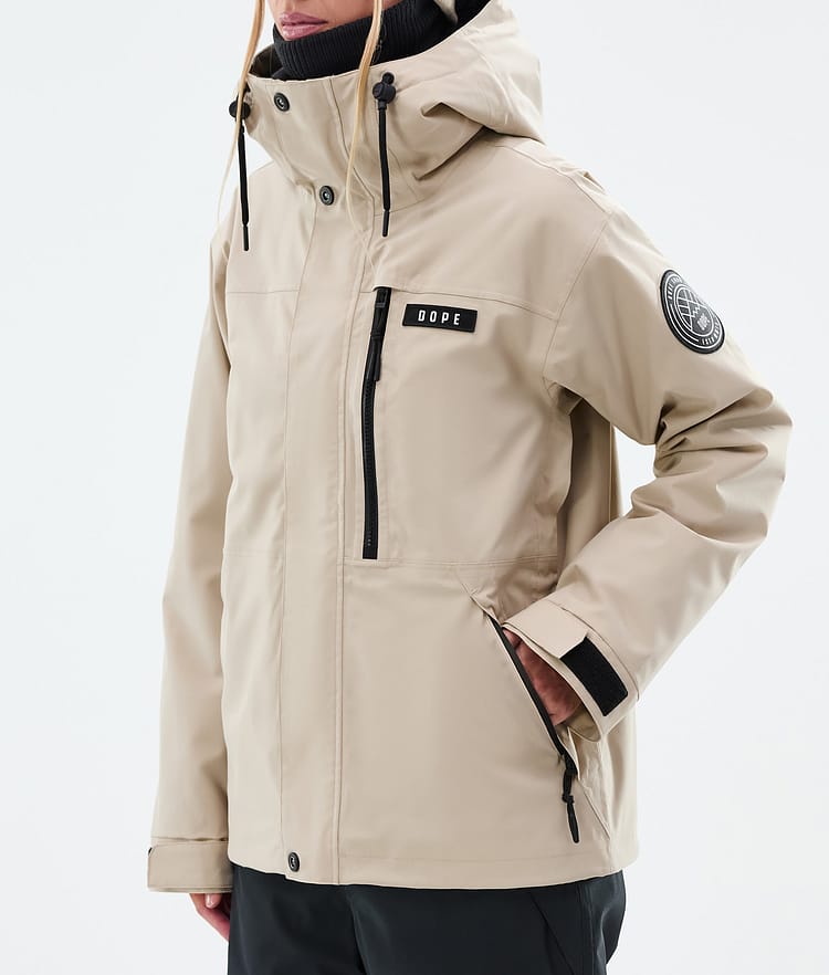 Dope Blizzard W Full Zip Skidjacka Dam Sand, Bild 7 av 9