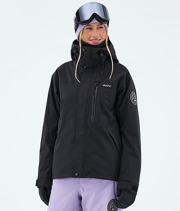 Dope Blizzard W Full Zip Skidjacka Black